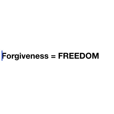 The Power of Choice: Choosing to Forgive